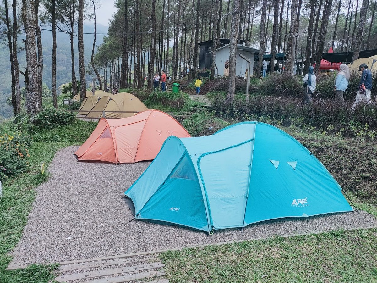 Camping Ground di Trawas, Mojokerto, Jawa Timur