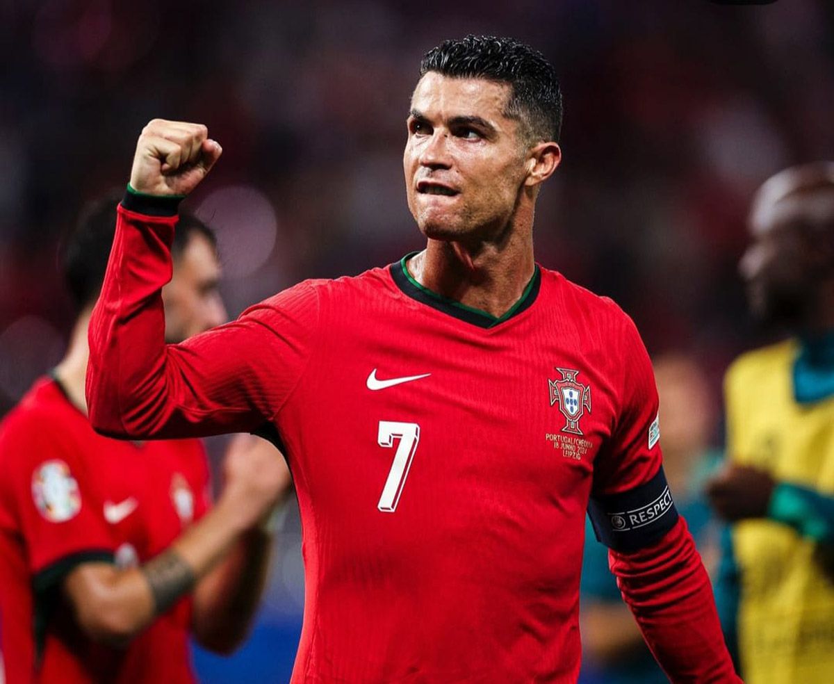 Cristiano Ronaldo belum mencetak gol saat Portugal melawan Republik Ceko di Grup F Piala Eropa 2024 yang berlangsung di Leipzig Stadium, Rabu 19 Juni 2024 dini hari WIB. Namun Portugal menang 2-1.