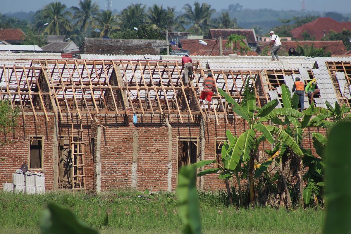 Pembangunan salah satu perumahan subdisi di Kota Tasikmalaya, beberapa waktu lalu.*/Kabar Priangan/Arief Farihan Kamil 
