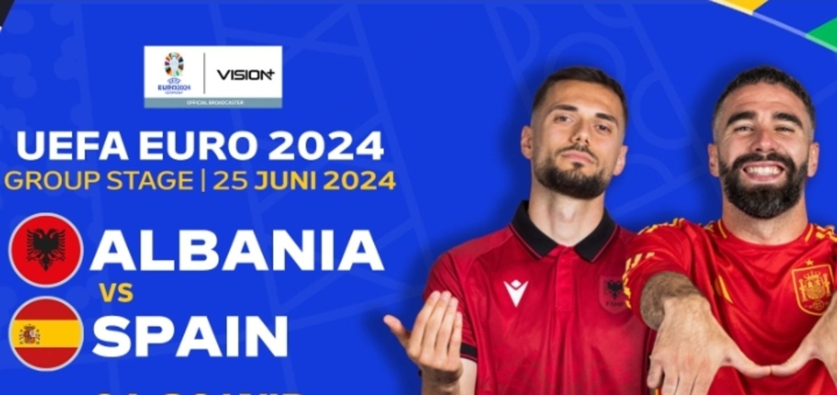 Jadwal Euro 2024 Live di TV Hari Ini: Kroasia vs Italia, Albania vs Spanyol