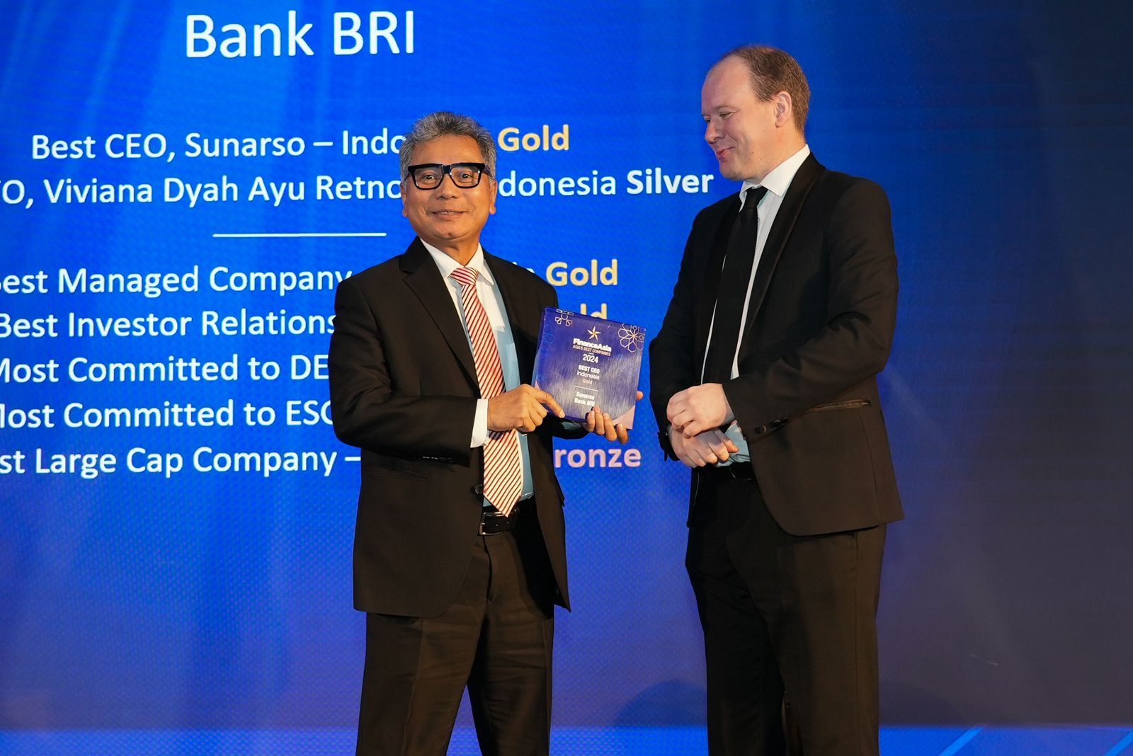 Dirut BRI Dinobatkan Sebagai The Best CEO, BRI Borong 11 Penghargaan Internasional Dari Finance Asia