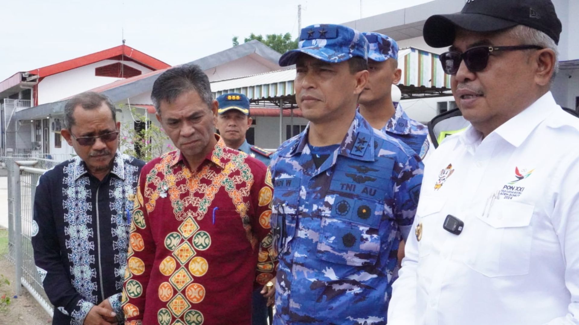 Pj Gubernur Aceh dan Ketua PB FASI Tinjau Kesiapan Venue PON di Bandara Malikussaleh 