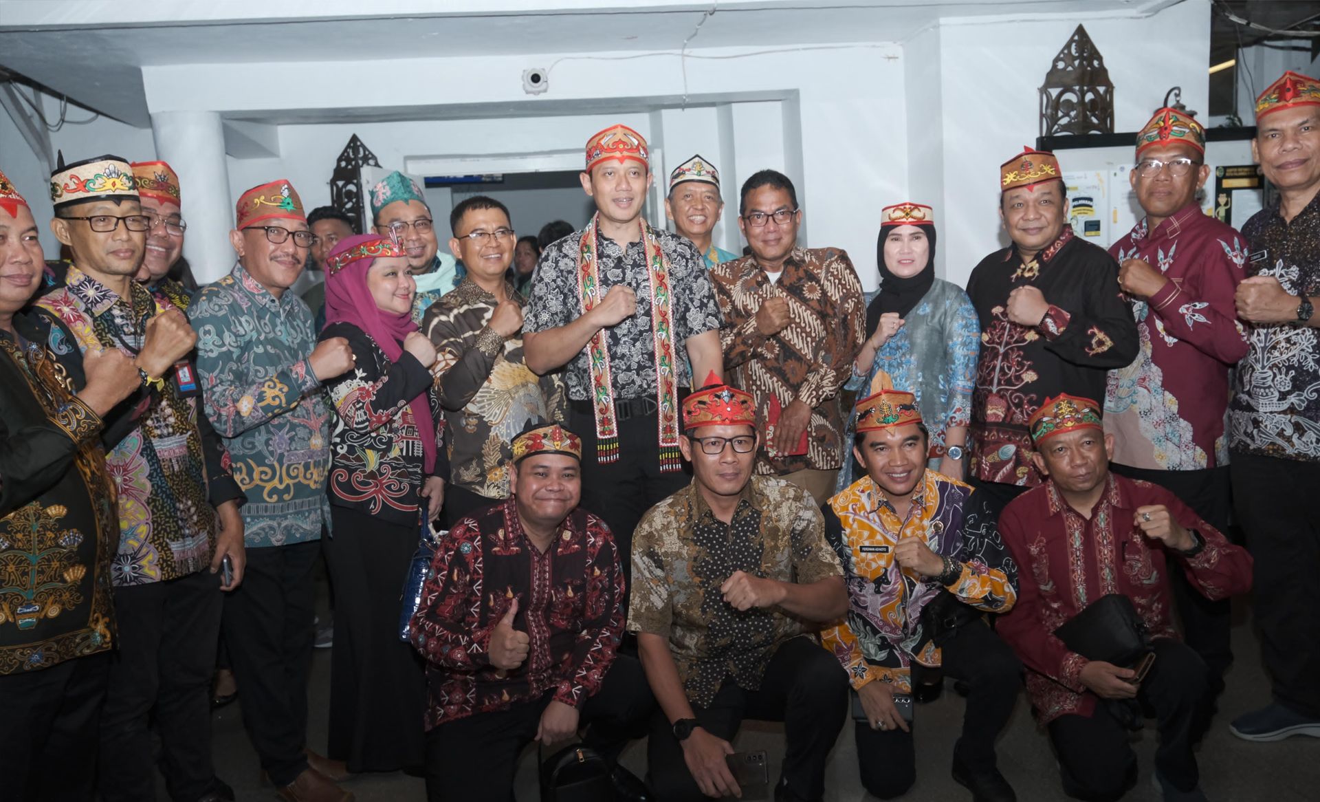 Menteri Agraria dan Tata Ruang/Kepala Badan Pertanahan Nasional (ATR/BPN), Agus Harimurti Yudhoyono (AHY) mengunjungi Kantor Pertanahan Kota Palangka Raya, Kamis, 27 Juni 2024.