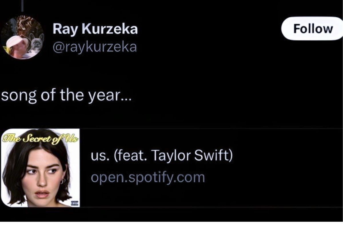 Tangkapan layar saat Ray Kurzeka membalas pemggemar Jimin di akun X (sebelumnya Twitter) miliknya. 