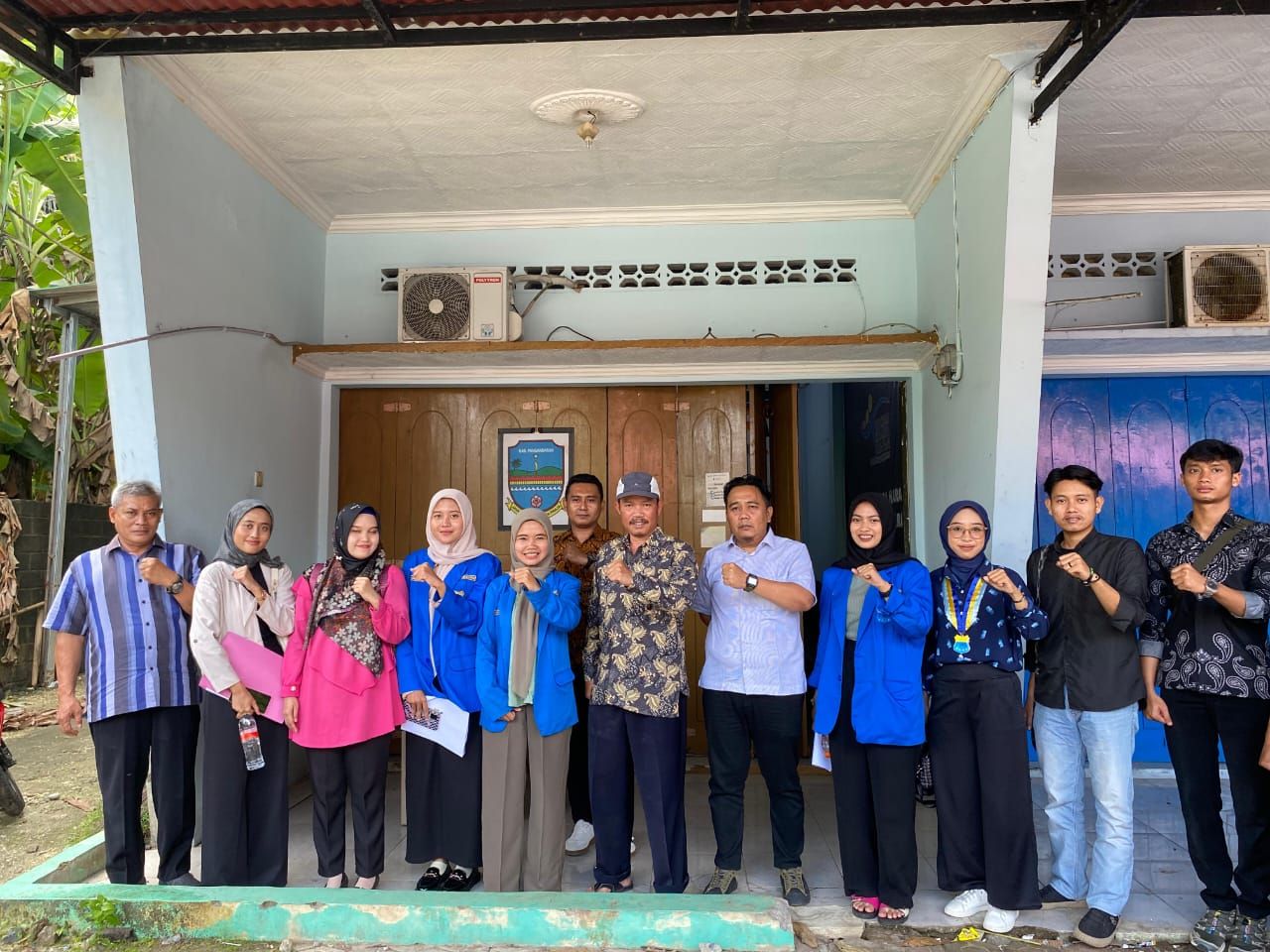 KOPRI) PK PMII STITNU Al-Farabi Pangandaran melaksanakan audiensi di Dinas Sosial Kabupaten Pangandaran 