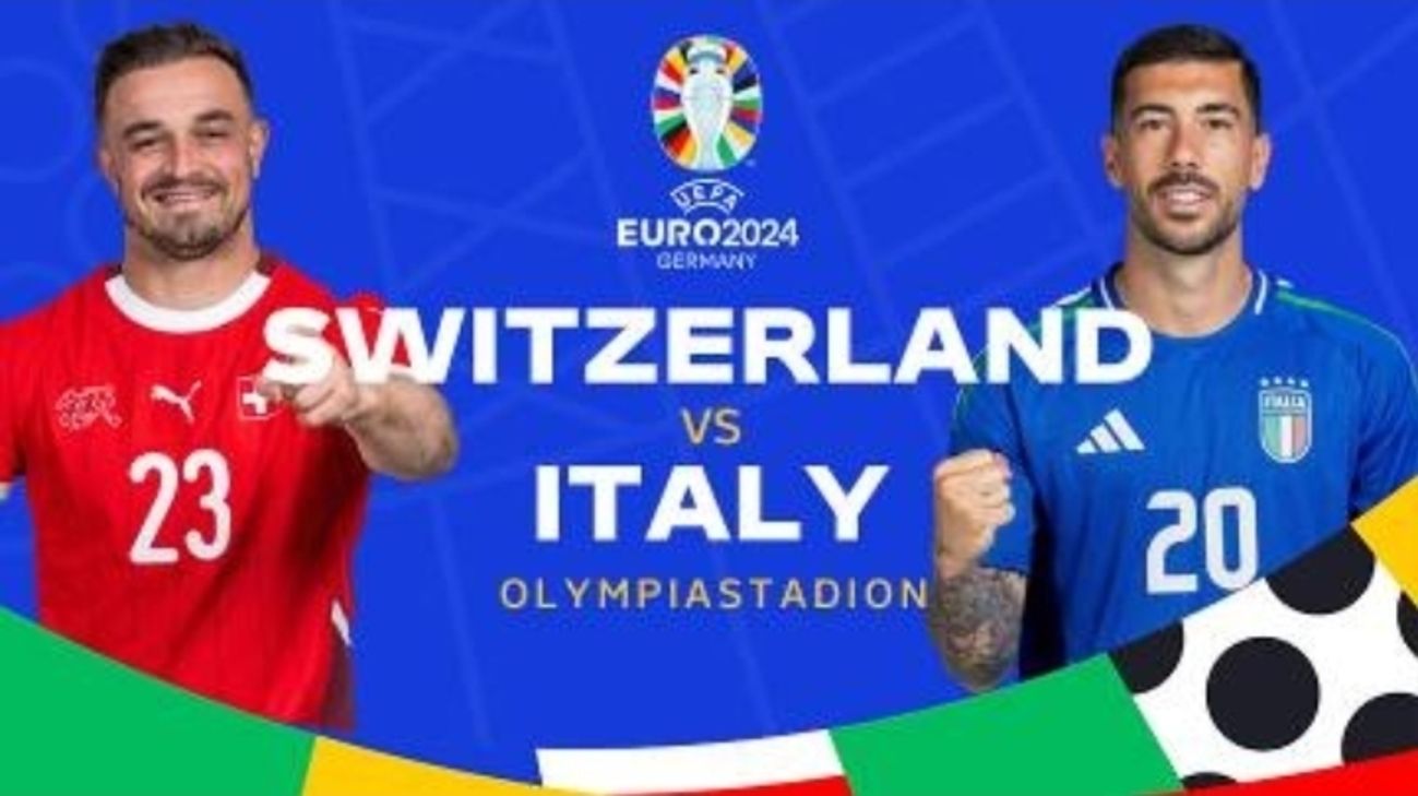 Jadwal 16 Besar Euro 2024 Hari Ini 29 Juni 2024: Swiss vs Italia, Jerman vs Denmark