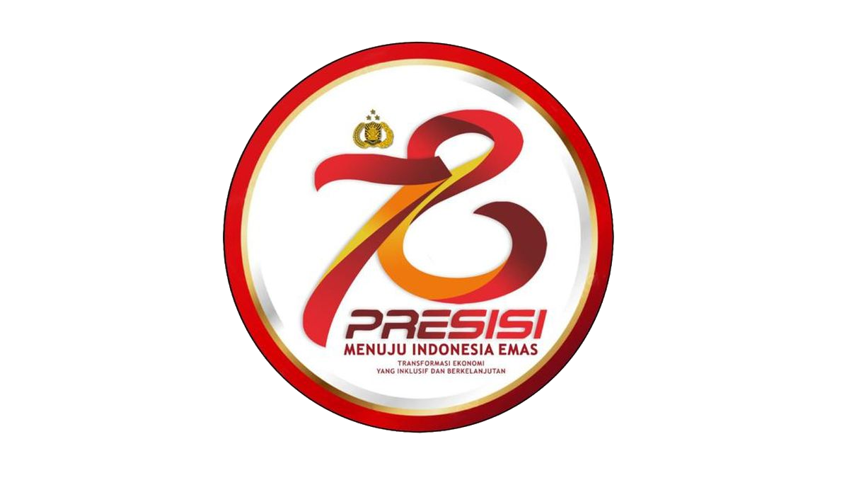 Logo Hari Bhayangkara ke-78.