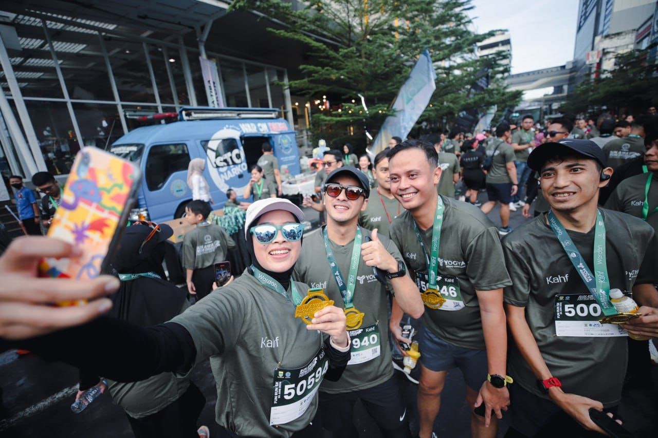 Kampanye Anti Narkoba Lewat Lari: Ribuan Pelari Meriahkan Fun Run 5K Bandung