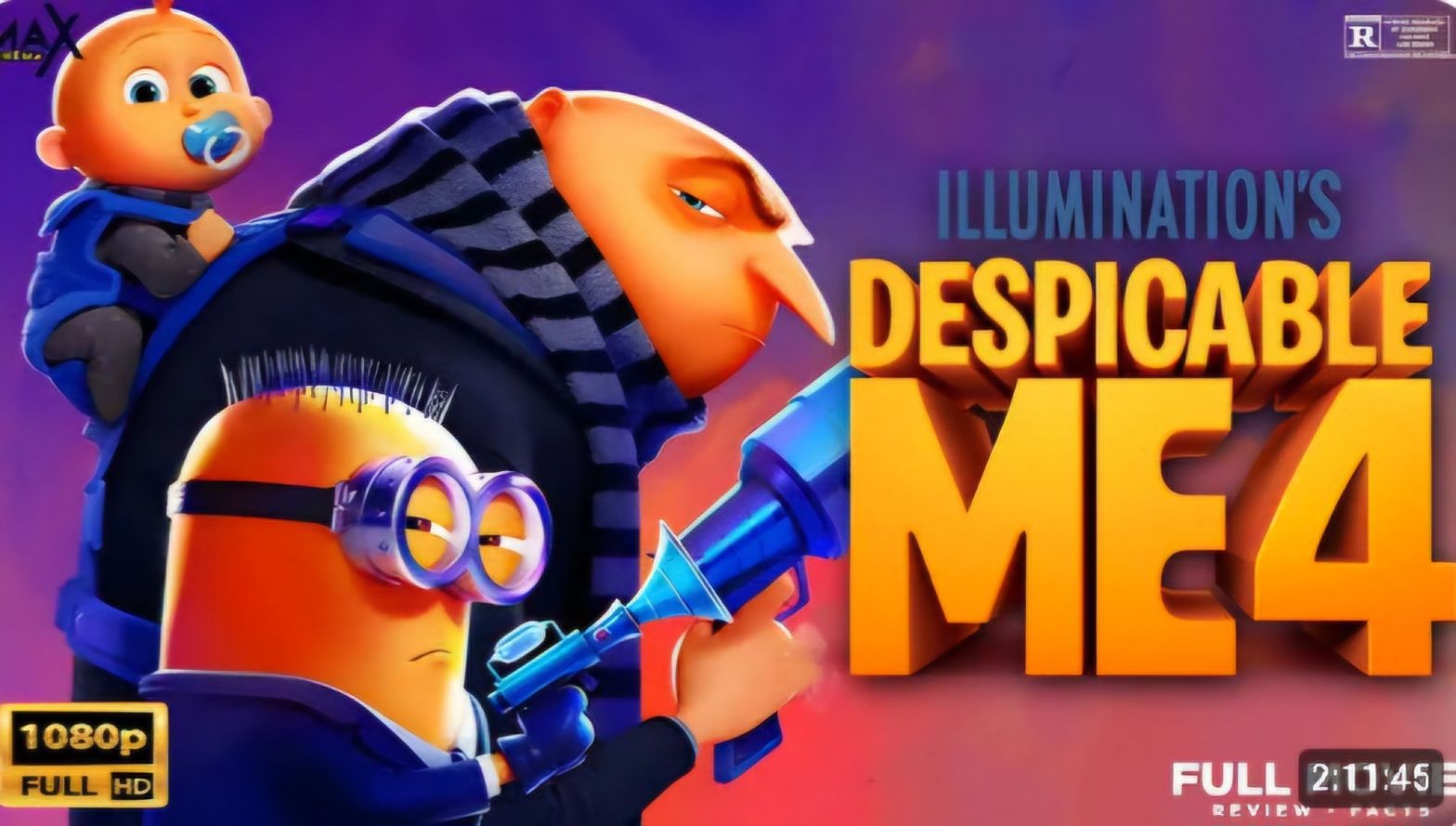 Streaming Despicable Me 4 Full HD Dimana? Saksikan Petualangan Keluarga Gru dan Minions
