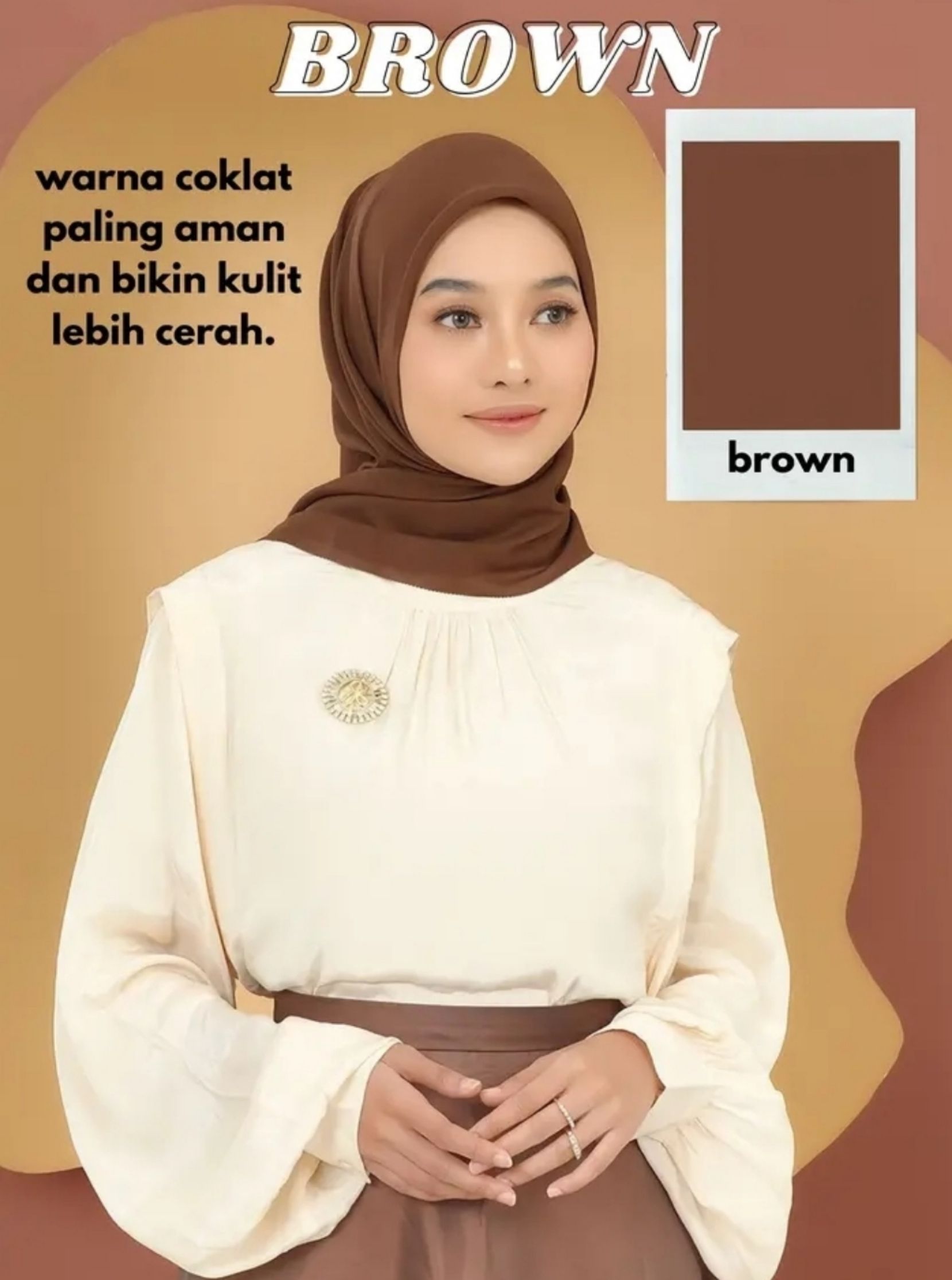 Inilah 4 Warna Hijab Yang Bikin Kulit Glowing! Pas Untuk Cool Undertone 