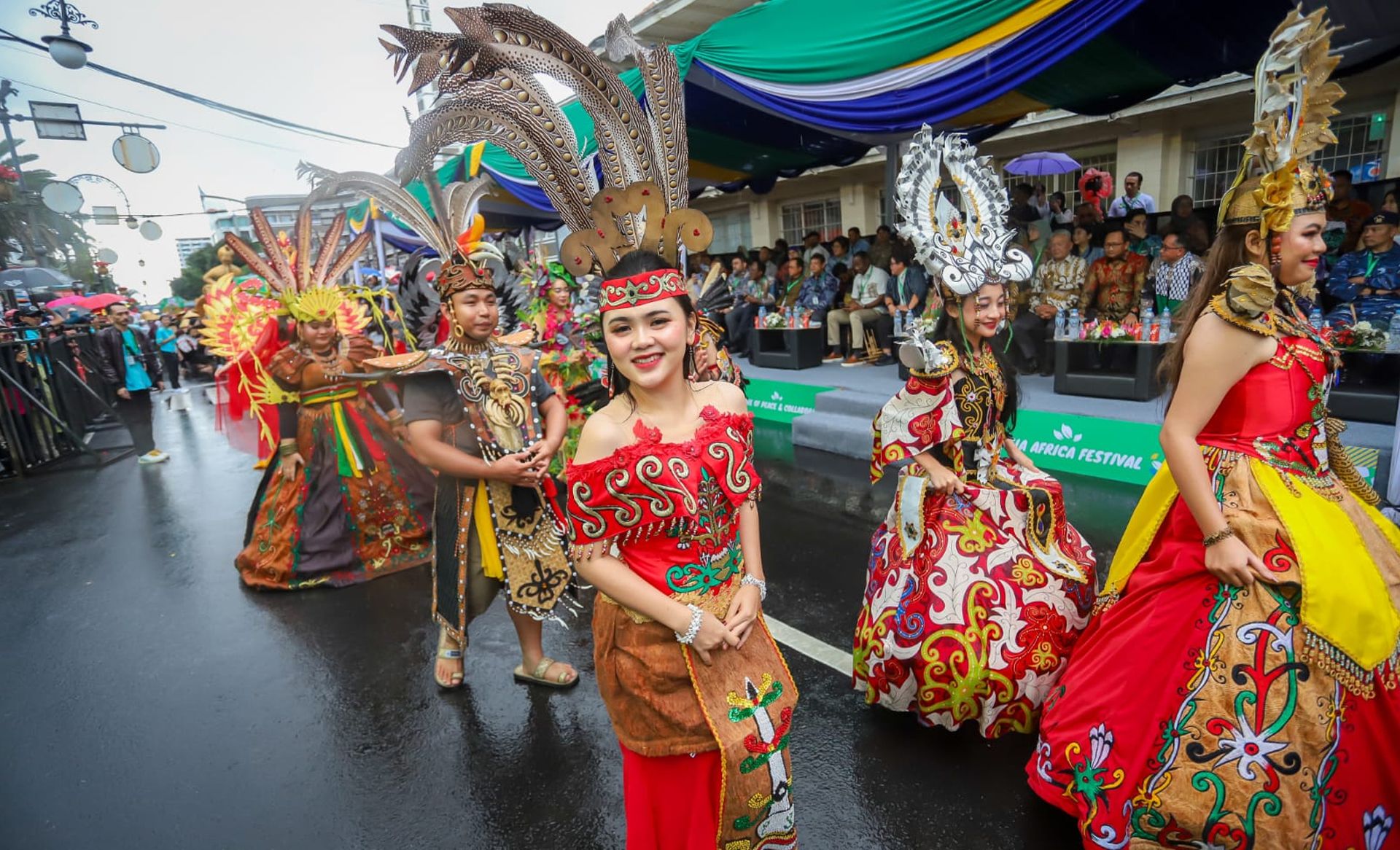 Karnaval budaya Asia Africa Festival 2024 di Kota Bandung, Sabtu 6 Juli 2024