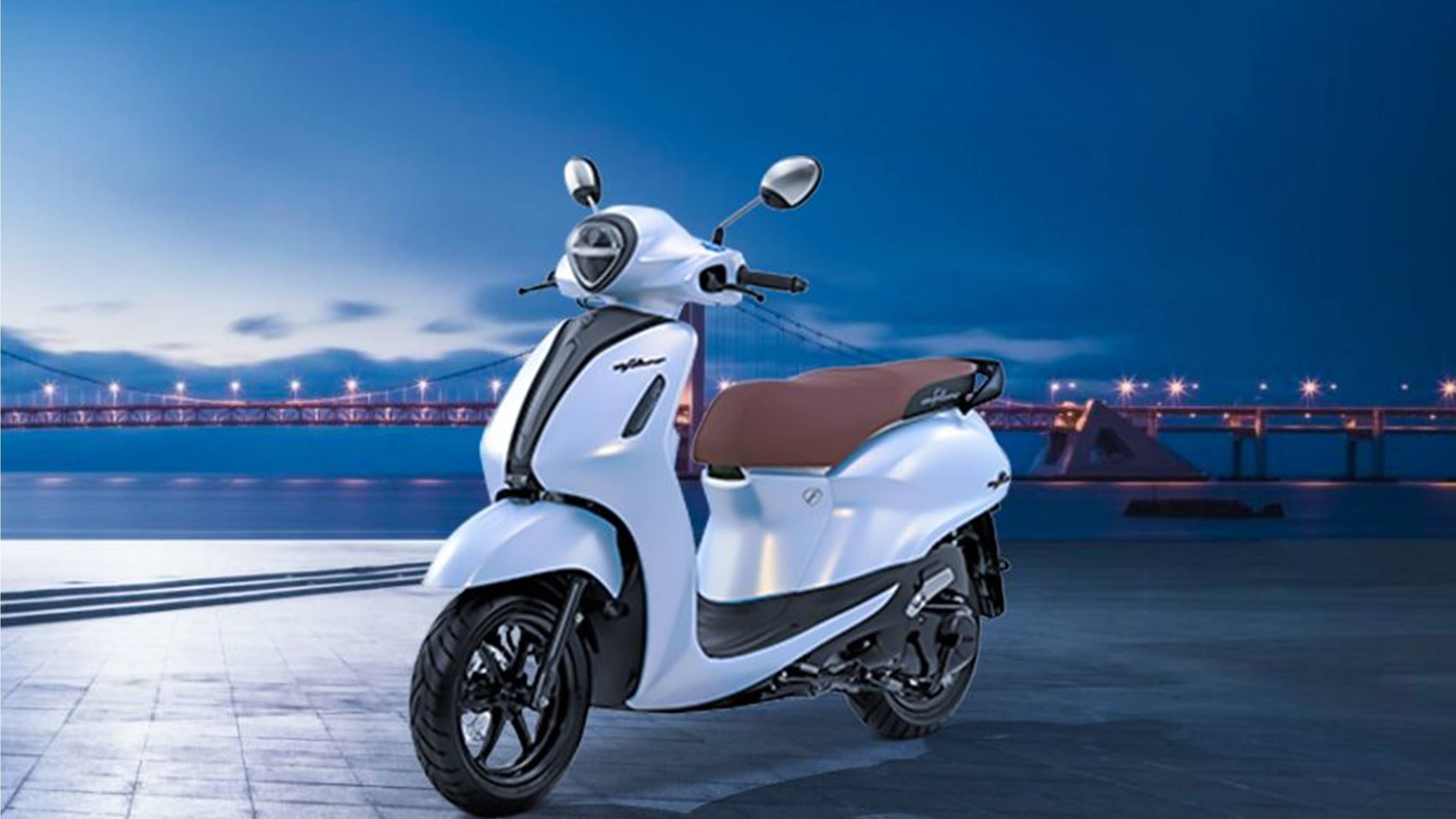 Yamaha Grand Filano, dengan desain elegan, fitur modern, irit BBM, dan mesin Blue Core hybrid yang efisien.