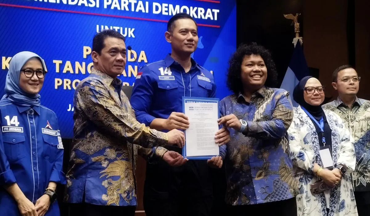 Partai Demokrat Usung Ahmad Riza Patria Dan Marshel Widianto Untuk ...