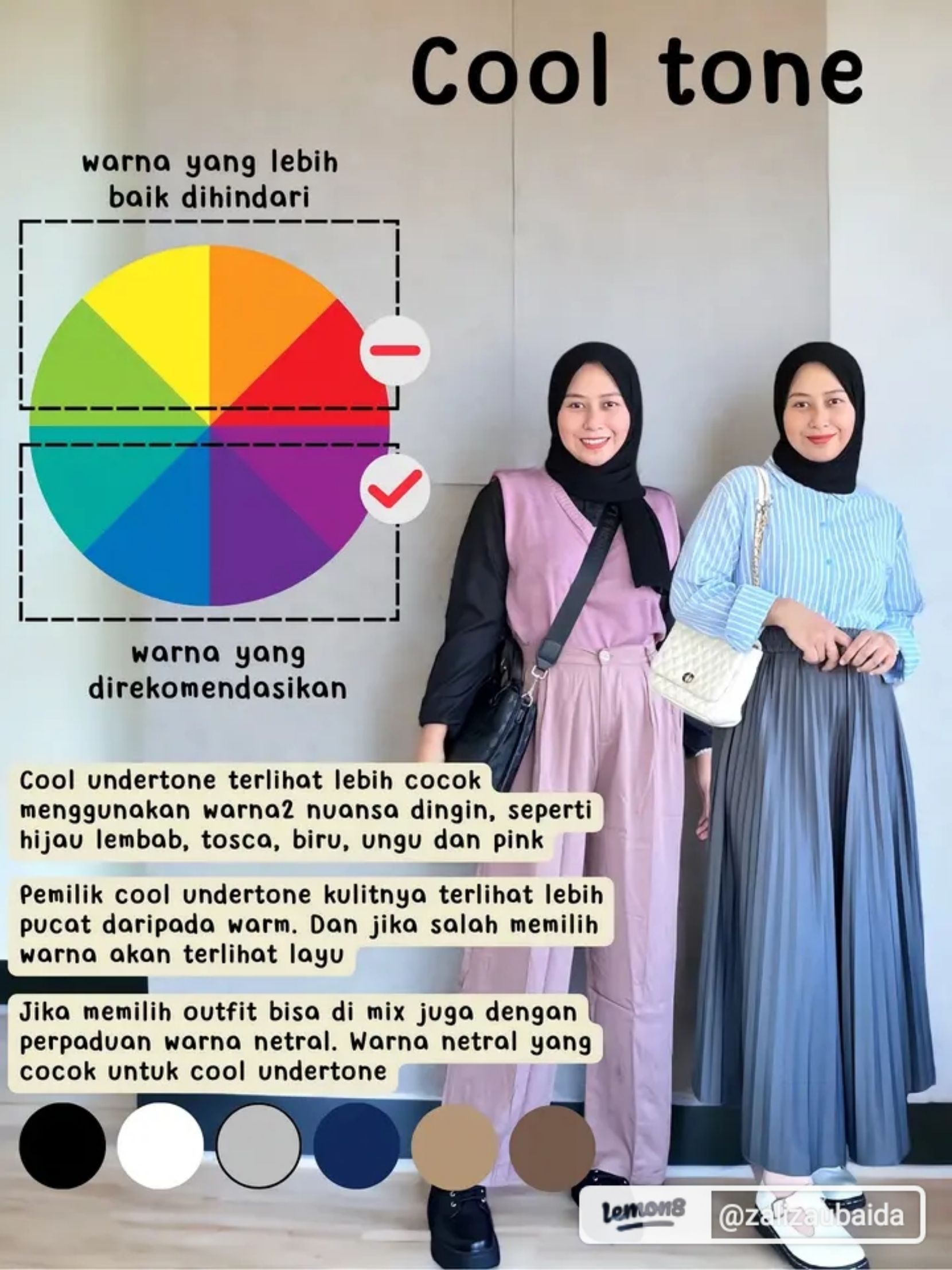 OOTD Makin Kece! Inilah Cara Pilih Warna Outfit Berdasarkan Undertone ...