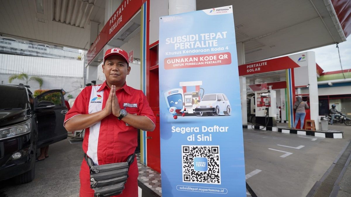 Pertamina Patra Niaga Perluas Pendataan QR Code Pertalite