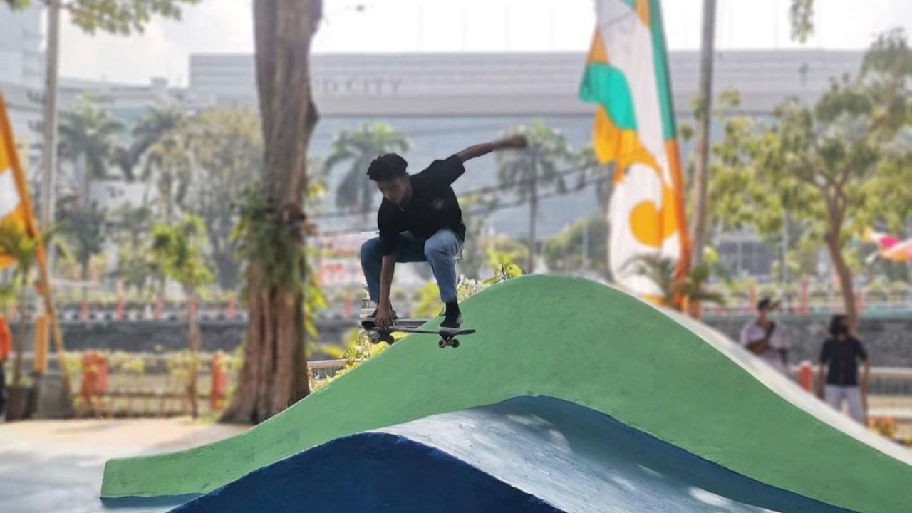 Wow! Skatepark Kalimas dan Taman Bungkul bakal Dibangun Ulang jadi ...