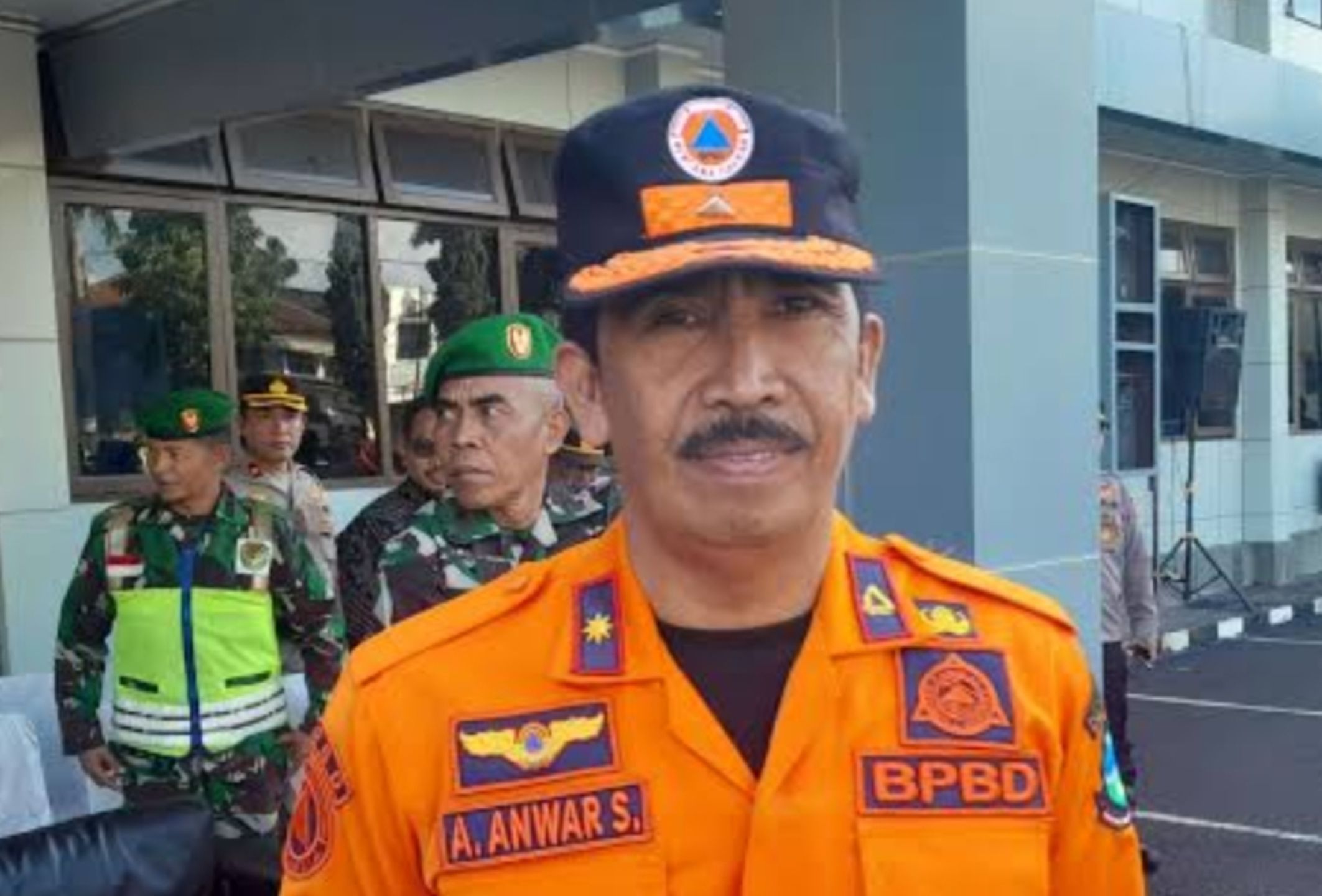 Kalak BPBD Garut, Aah Anwar Saefuloh.