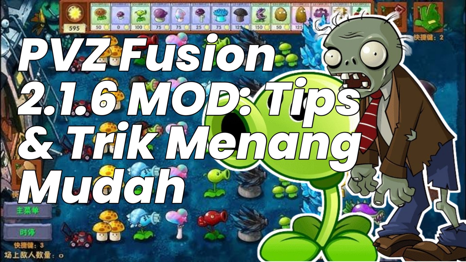 PvZ Fusion; Strategi Kalahkan KING KIPLI Zombie Boss Terkuat di Plants ...