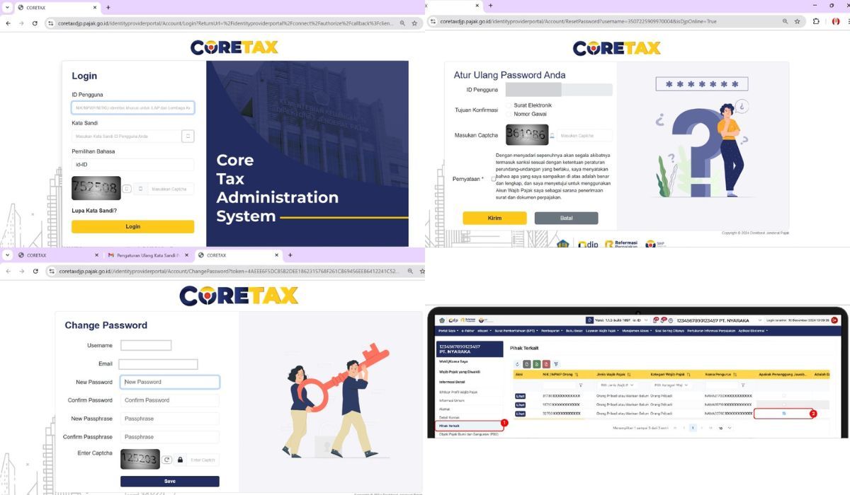 Login coretax pertama kali panduan lengkap dan mudah untuk wajib pajak