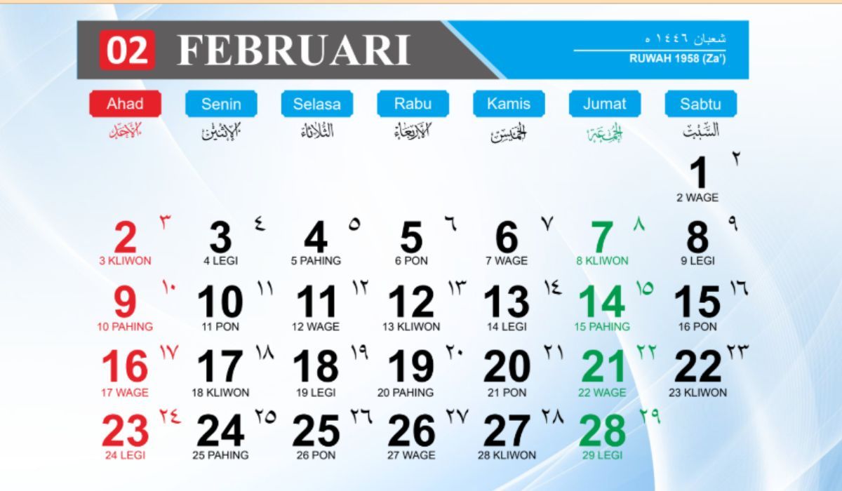 Kalender 2025 Rencanakan Liburanmu dari Sekarang! Daftar Lengkap Hari Libur Nasional dan Cuti