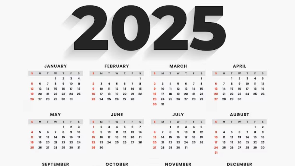 Link Download Kalender 2025 PDF Siapsiap Liburan! Intip Tanggal Merah