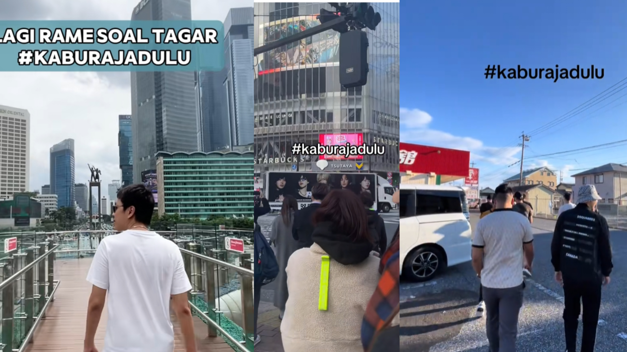 Tagar KaburAjaDulu tengah ramai diperbincangkan di media sosial Indonesia