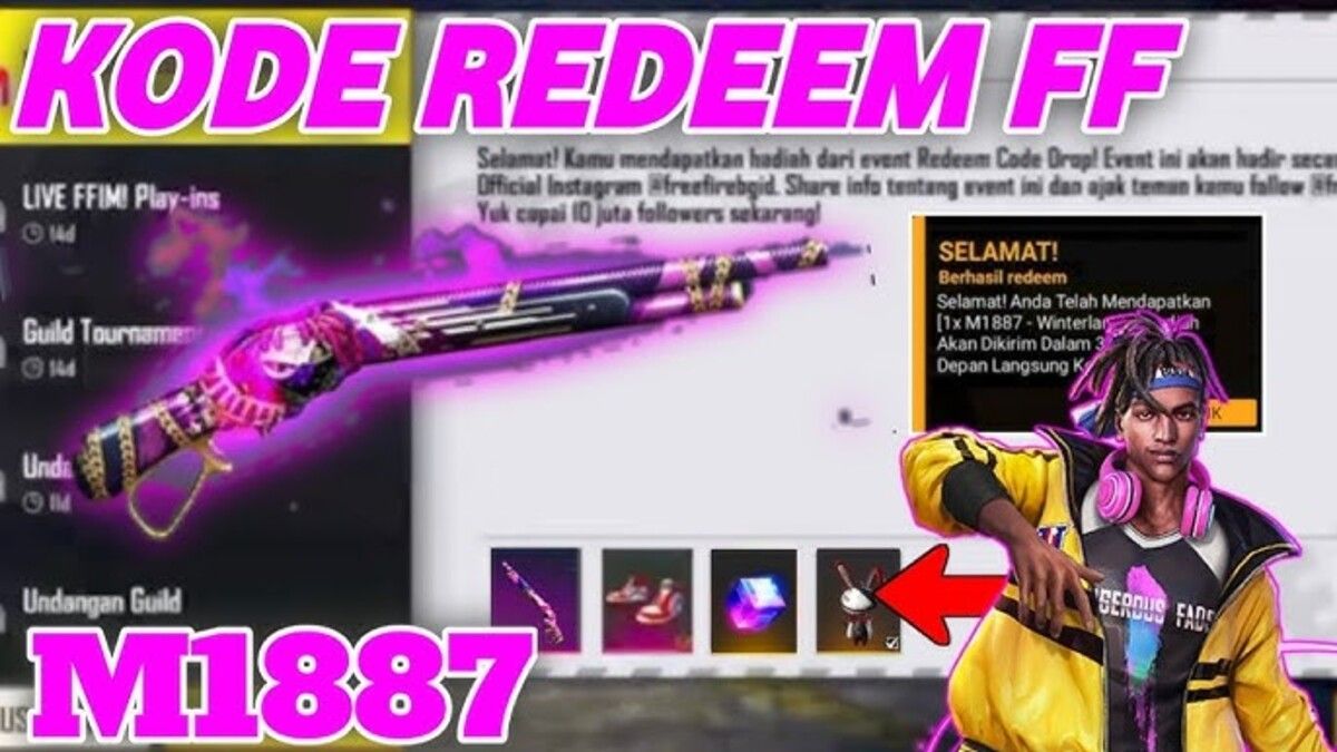 Update dari Garena Kode Redeem Free Fire Terbaru Hari Ini Dapatkan One Update dari Garena Kode Redeem Free Fire Terbaru Hari Ini Dapatkan One