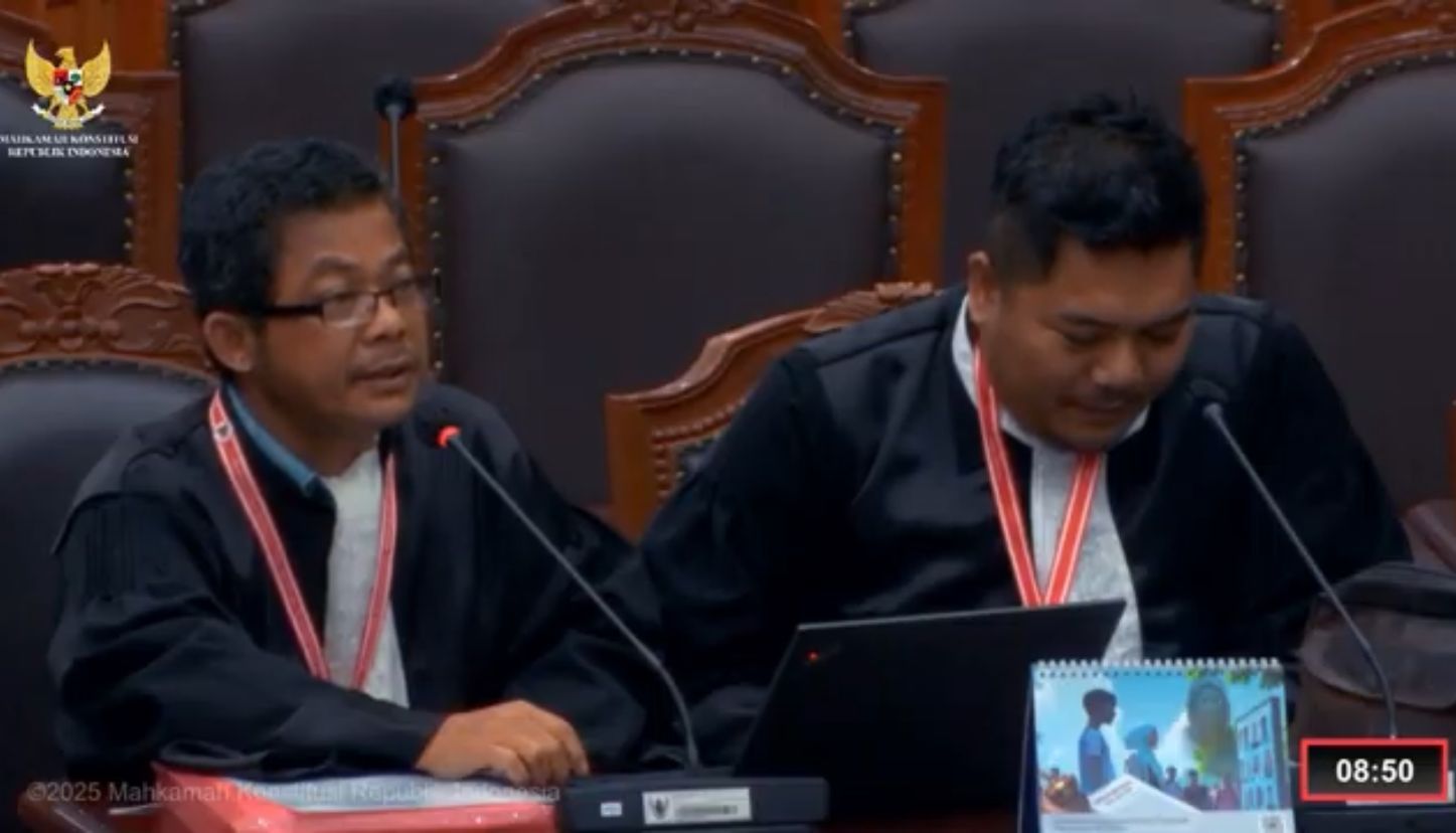 MK) menggelar sidang perdana Perselisihan Hasil Pemilihan Umum (PHPU) terkait Pemungutan Suara Ulang (PSU) Pilbup Kabupaten Tasikmalaya pada Kamis 15 Mei 2025.