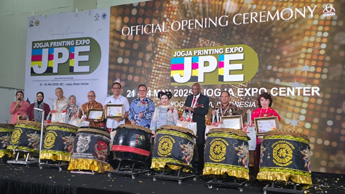 Jogja Printing Expo 2025 resmi dibuka hari ini, Rabu, 21 Mei 2025 dan akan berlangsung hingga Sabtu, 24 Mei 2025 di Jogja Expo Center (JEC), Yogyakarta. (Foto: Dok. Istimewa)