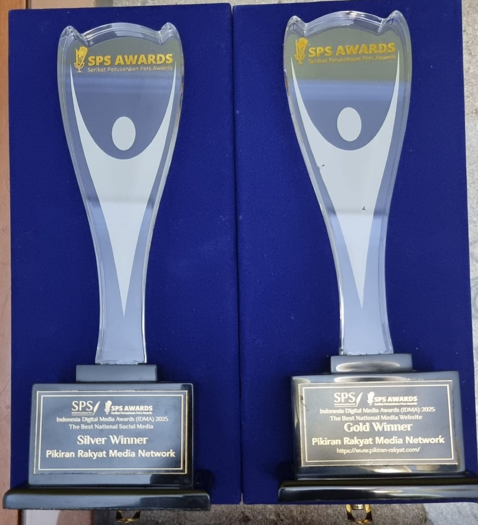 PRMN dan Harian Pikiran Rakyat raih 5 penghargaan pada ajang SPS Award 2025