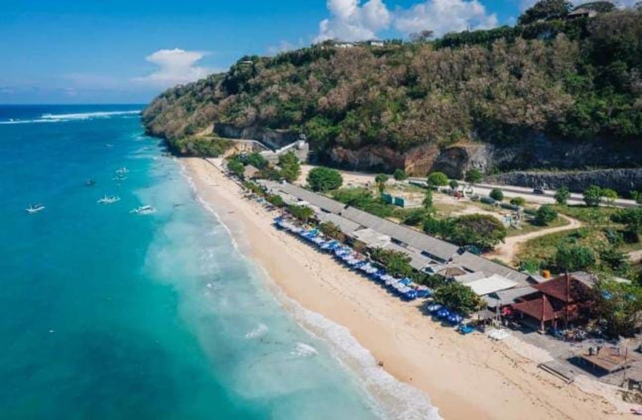 Pemandangan objek wisata di Bali, Pantai Pandawa