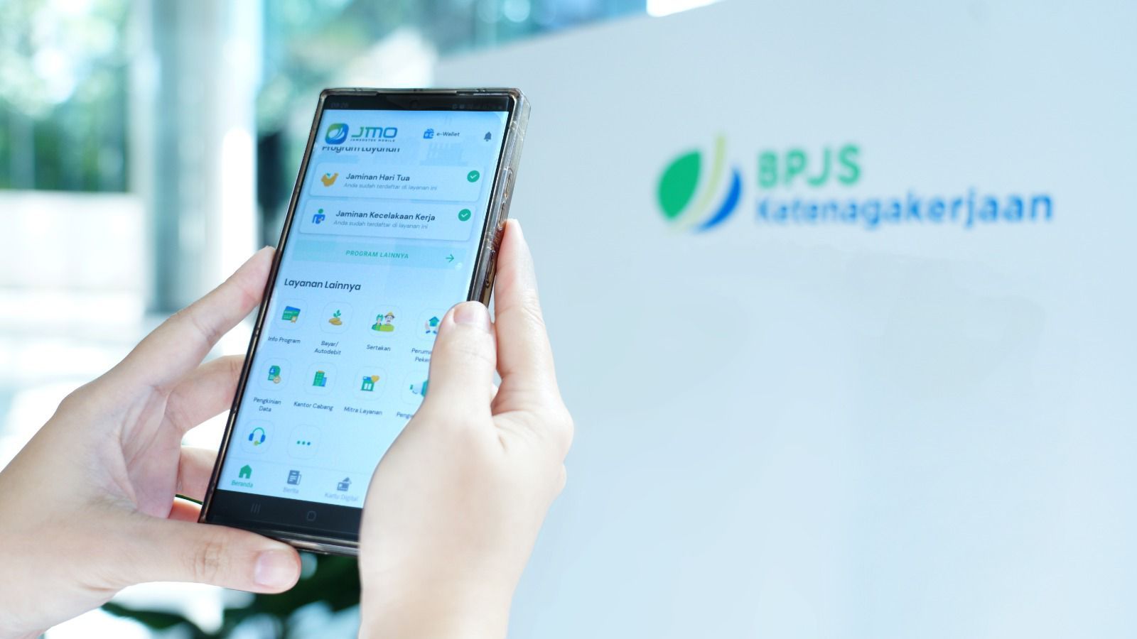 Ilustrasi, cek status bantuan BSU BPJS Ketenagakerjaan di aplikasi JMO/