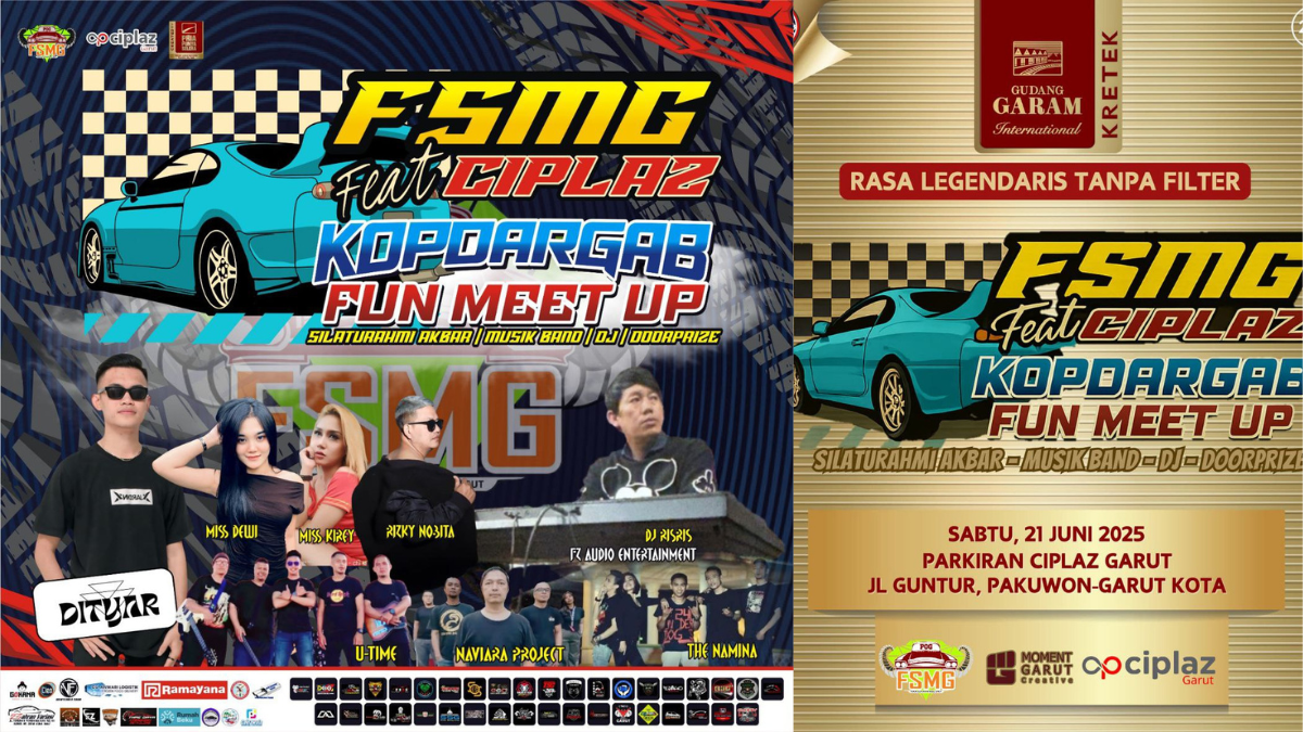 FSMG Sukses Gelar Kopdargab & Fun Meet Up, Pererat Silaturahmi Penggemar Mobil Se-Garut