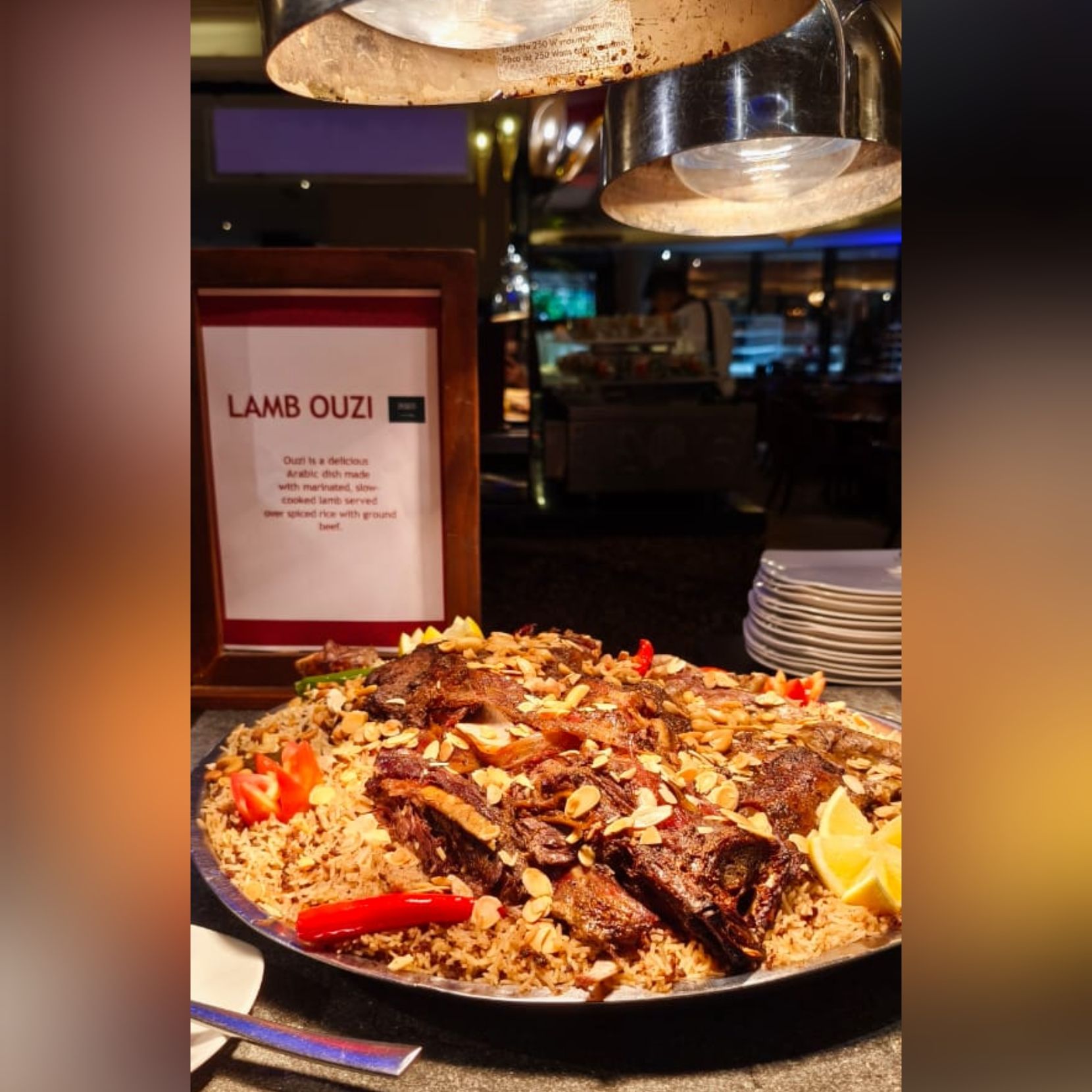 Arabic Ouzi Lamb yang jadi primadona di World’s Flavor Vol.1: From Italy to the Middle East di The Trans Luxury Hotel Bandung / Fanny Y/Jurnal Gaya