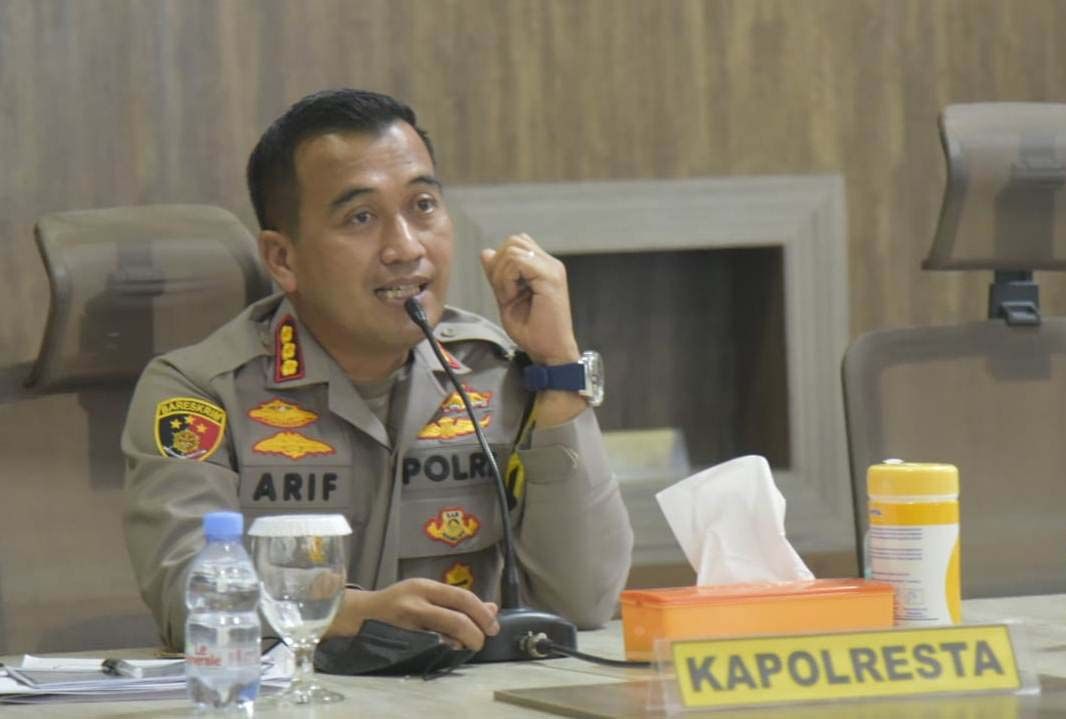 Kombes Pol Arif Budiman saat menjabat Kapolresta Cirebon.*