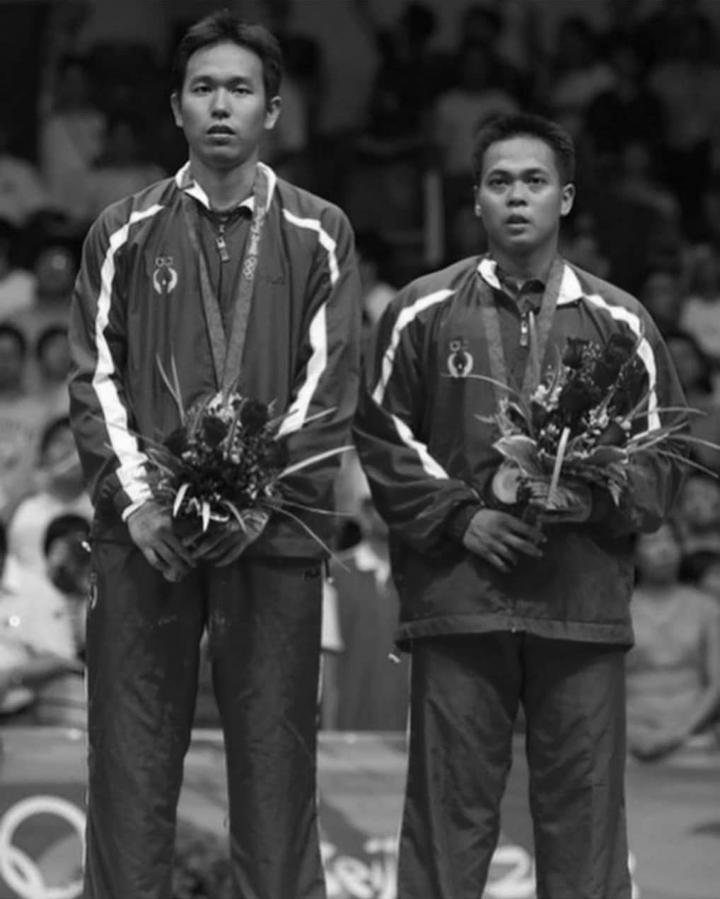 Markis Kido dan Hendra Setiawan saat meraih emas di Olimpiade Beijing 2008. Kepergian Markis Kido di usia 36 tahun menyisahkan kenangan.