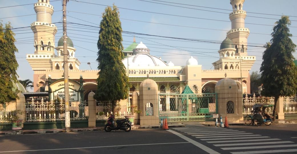 Masjid Agung Darussalam Purbalingga.