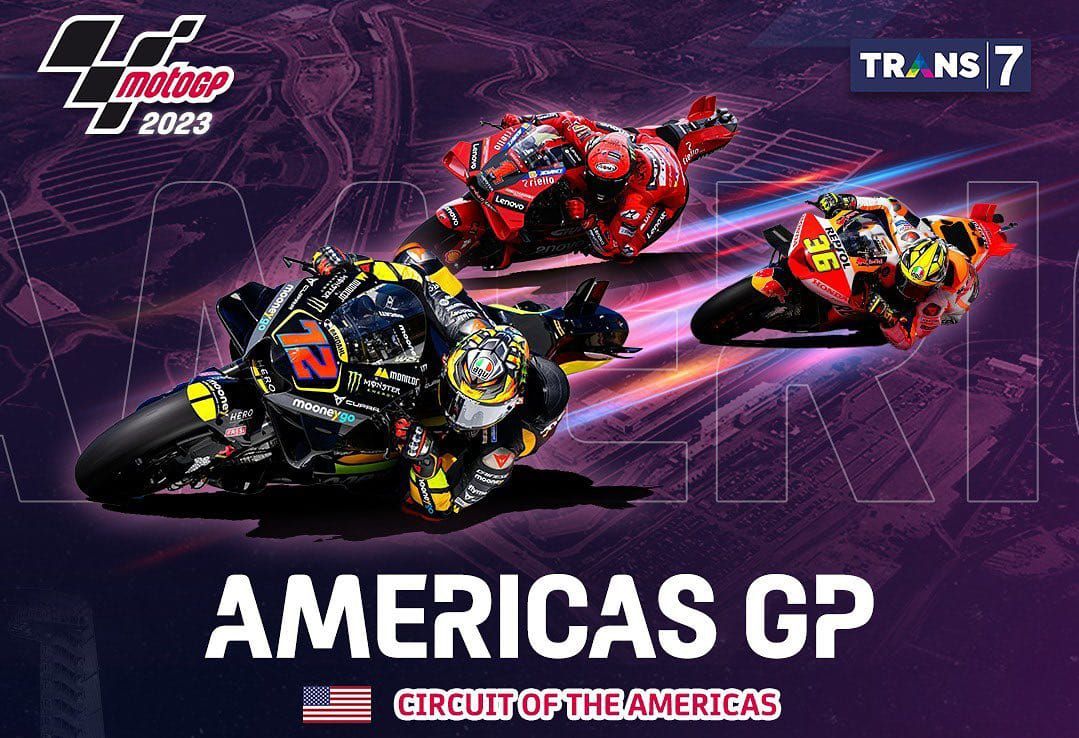 Jadwal MotoGP Amerika 2023 Trans7 Lengkap dan Jam Tayang Siaran Langsung Balapan Hari Ini Link Live Streaming