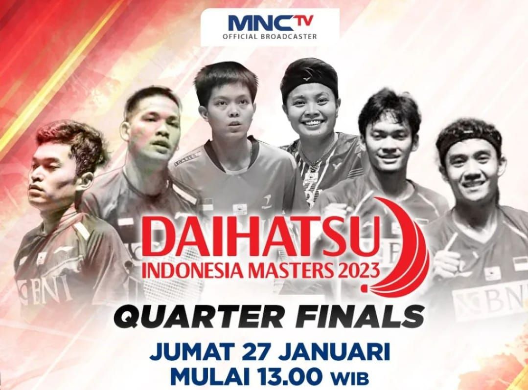 Jadwal Acara MNCTV Hari Ini 27 Januari 2023: Ada Badminton Indonesia Masters, Family 100, Road To Kilau Raya