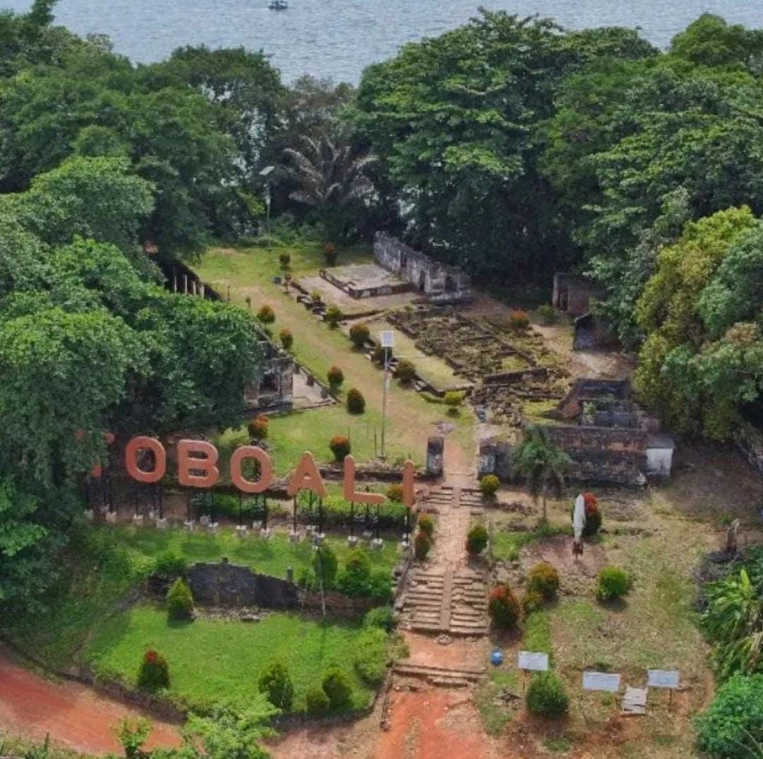 Foto Benteng Toboali. 