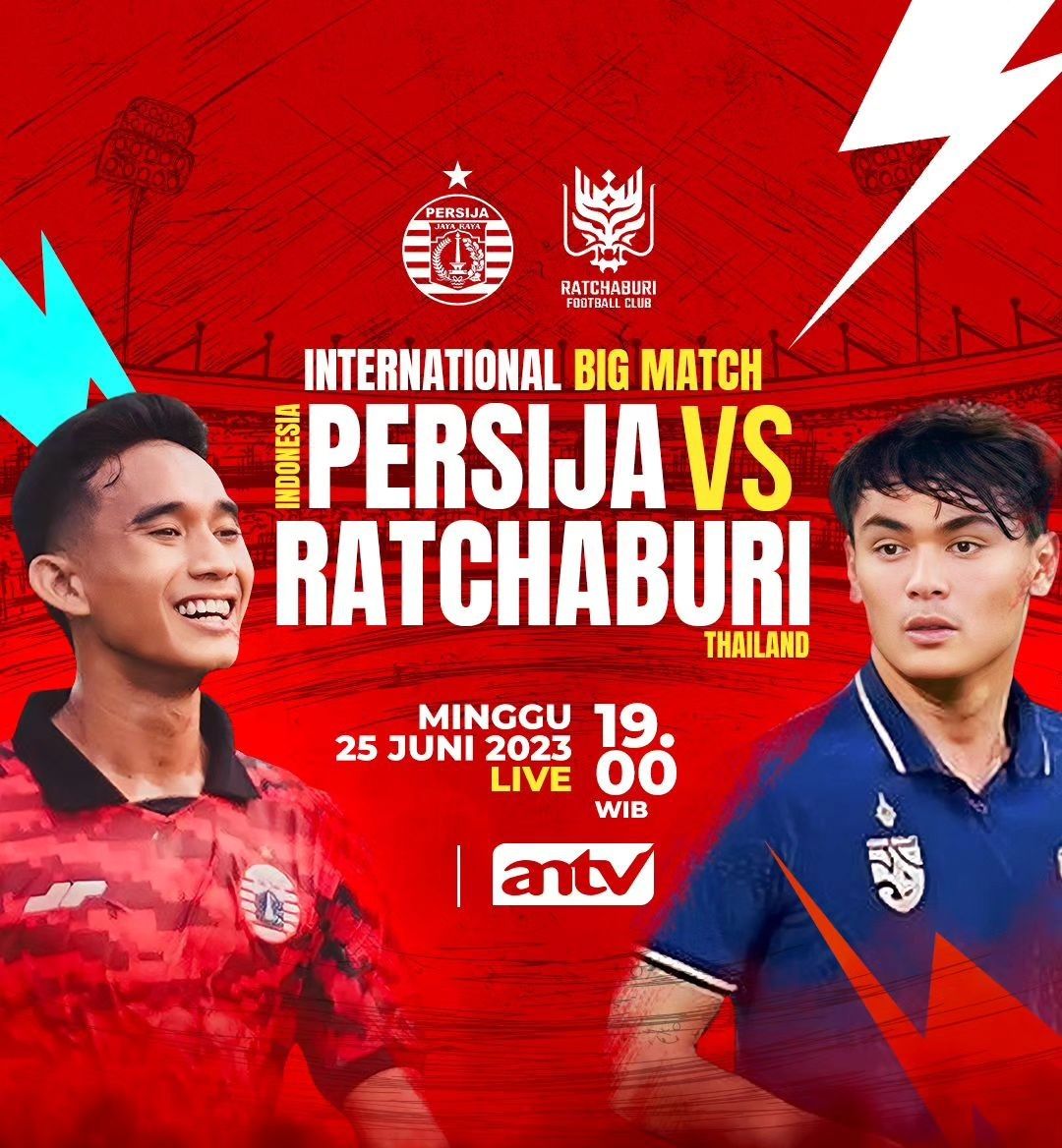 International Friendly Match Persija Jakarta vs Ratchaburi.