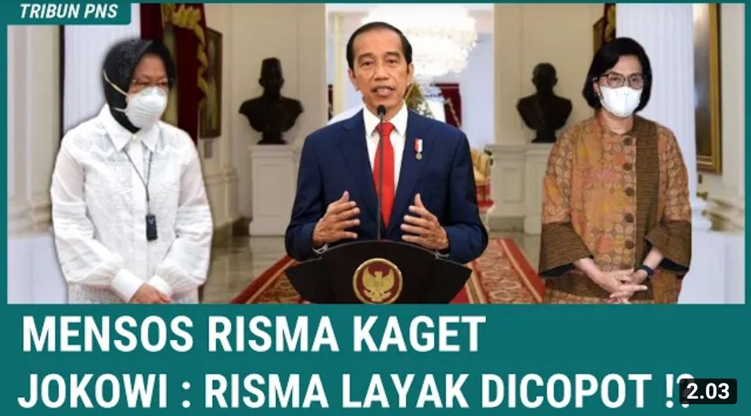 CEK FAKTA: Mensos Risma Dikabarkan Bakal Dicopot Jokowi Karena Suka Marah-marah