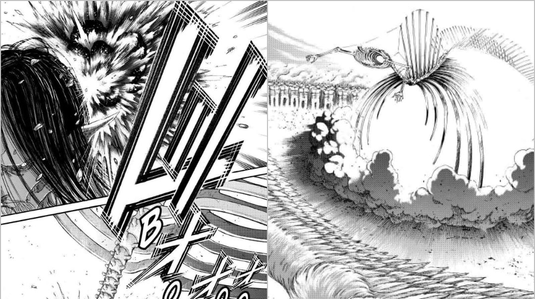 Manga Attack On Titan: Singeki No Kyojin Chapter 137, Berhentinya Rumbling Eren  