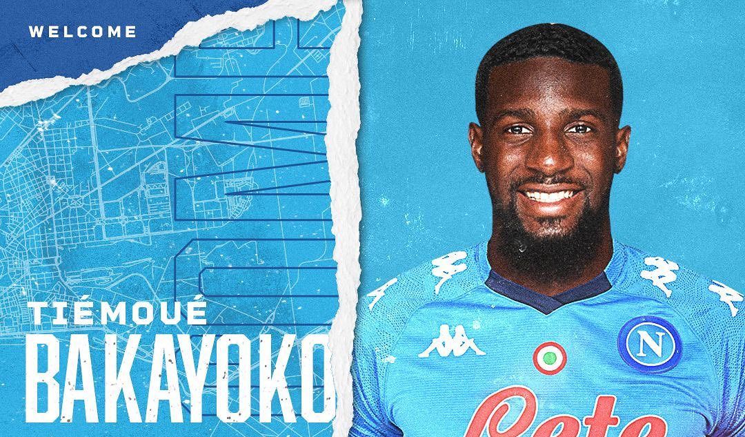 Liga Italia: Bakayoko Resmi Kenakan Jersey Napoli dengan ...
