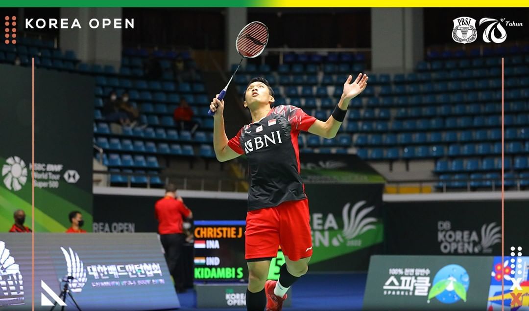 Lengkap! Hasil Final Korea Open 2022: Jonatan Christie Gagal Juara, Fajar-Rian Bagaimana?