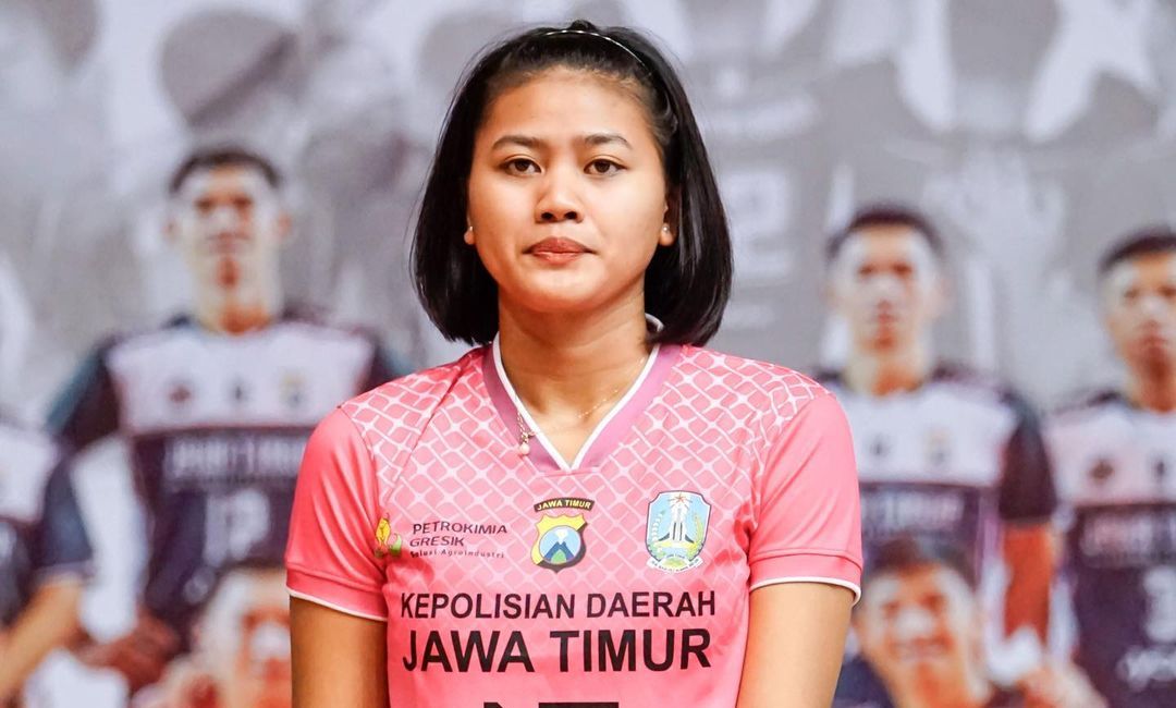 Profil Lengkap Ajeng Viona Pemain Voli Putri Jawa Timur di Kapolri Cup 2023: Usia, Tinggi Badan, Instagram Dll