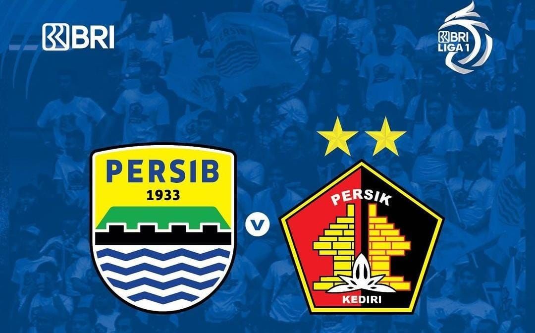 Link nonton siaran ulang pertandingan BRI Liga 1 2022/2023 Persib Bandung vs Persik Kediri, Rabu 8 Maret 2023