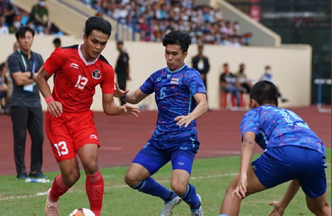 GOOLL! Skor 0-1 Indonesia vs Thailand Sepakbola SEA Games 2022, ini
