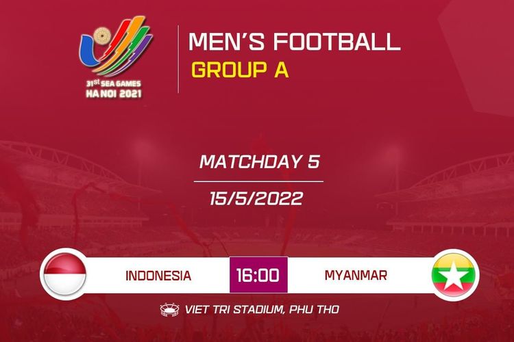 Live Score Laga Indonesia Vs Myanmar Sepak Bola Sea Games 2022 Hari Ini