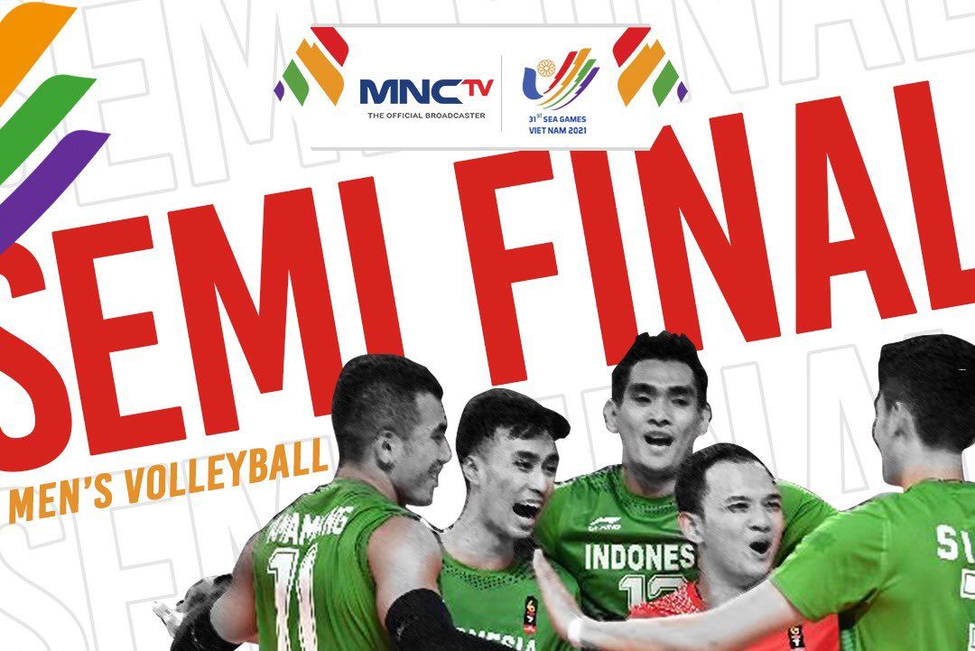 Jadwal Acara MNC TV Hari Ini Jumat 20 Mei 2022 : Live Semifinal Voli Puta SEA Games 2021 Indonesia vs Kamboja
